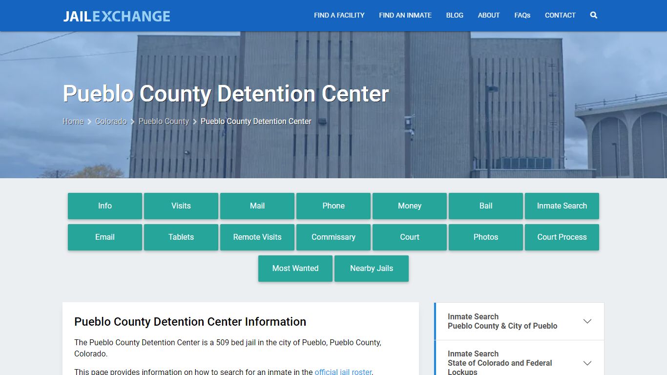 Pueblo County Detention Center - Jail Exchange